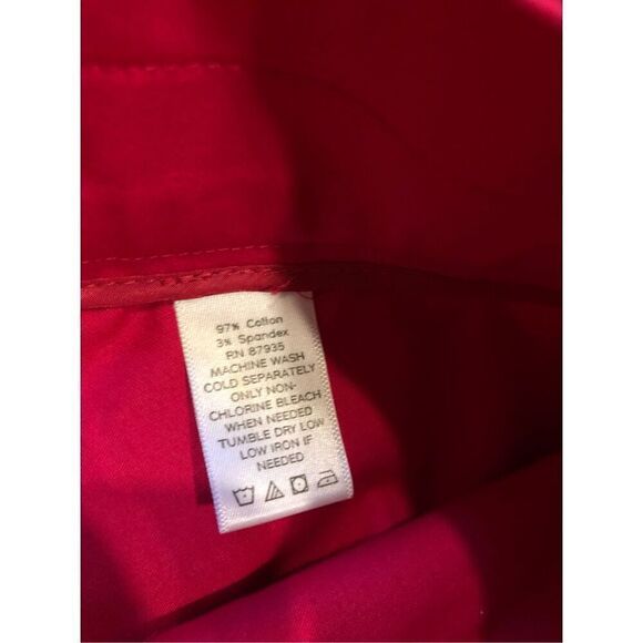 VNT Simonton Hot Pink Fuscia Pants Size 12 - Picture 11 of 11